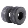 [US Warehouse] 2 PCS 15x6.00-6 4PR P332 Turf Lawn Mower Tractor Replacement Tubeless Tires